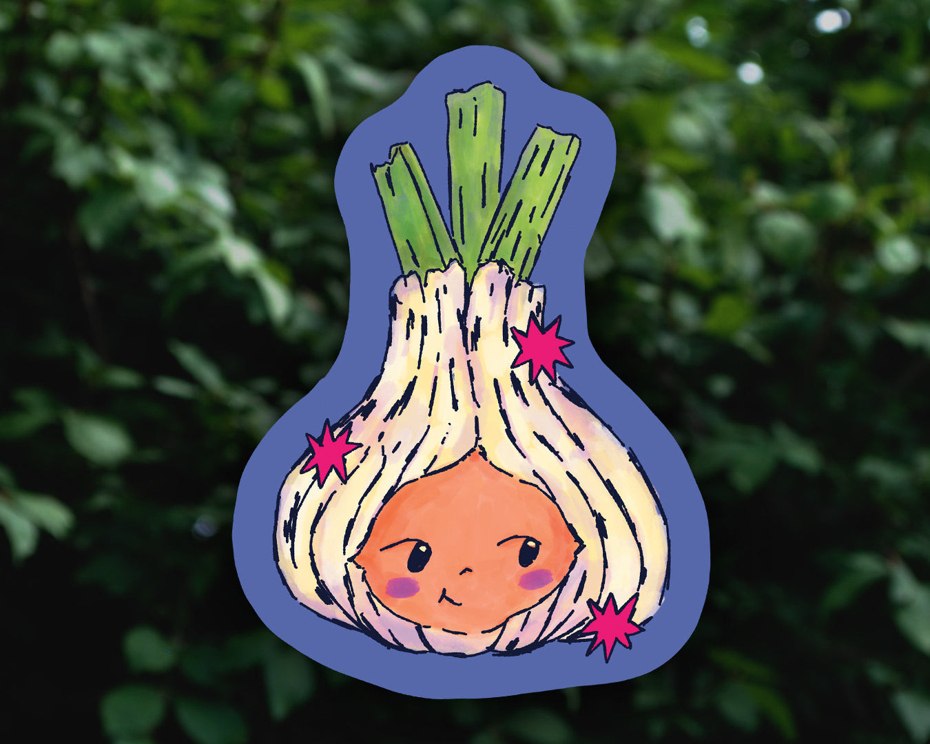 Baby Garlic - Vinyl Sticker