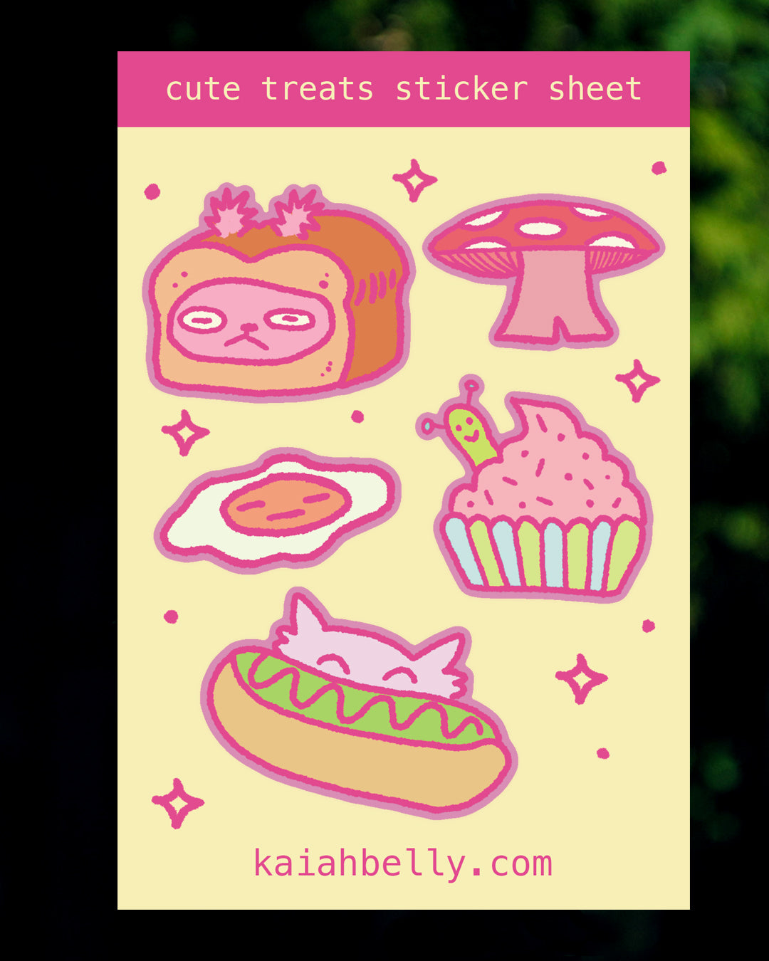Cute treats - Sticker Sheet