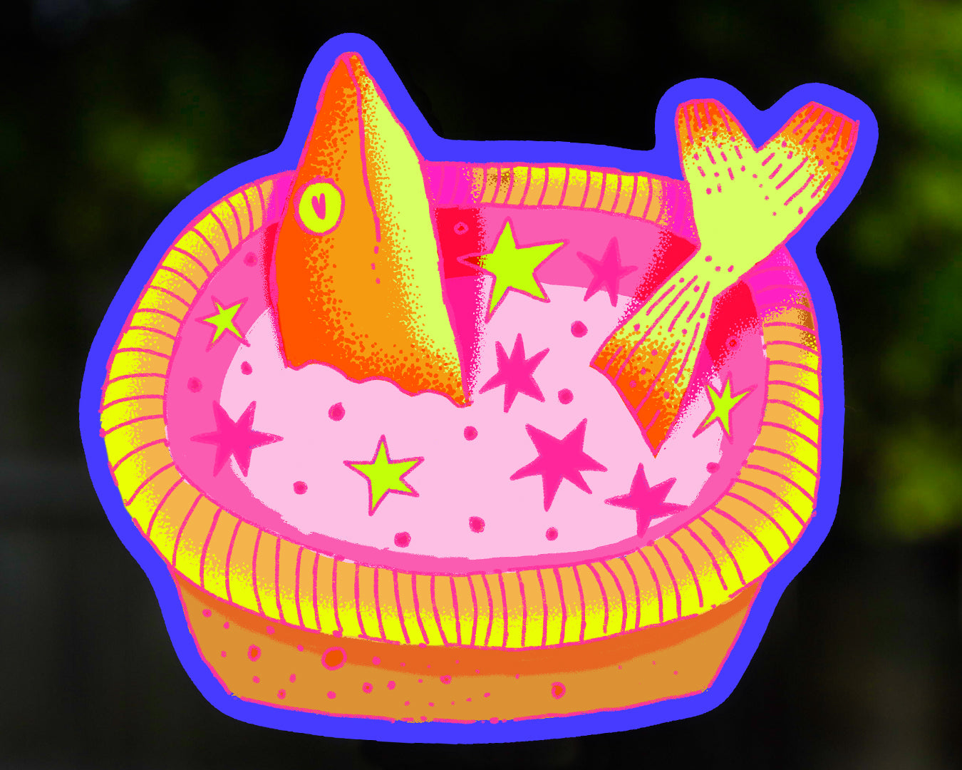 Fish Pie - Vinyl Sticker