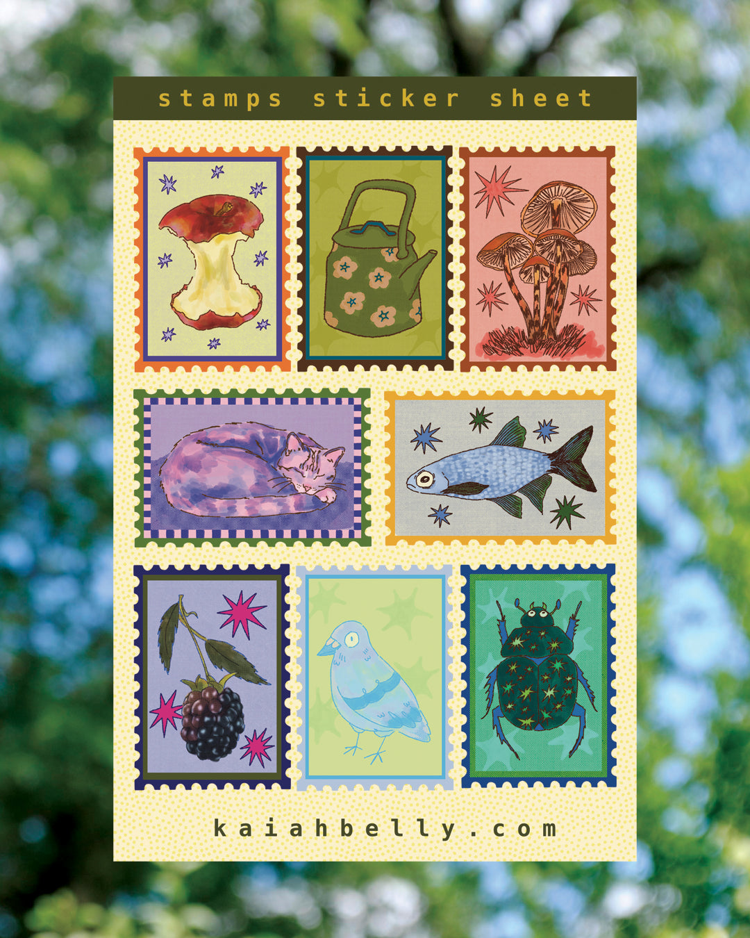 Stamps - Sticker Sheet