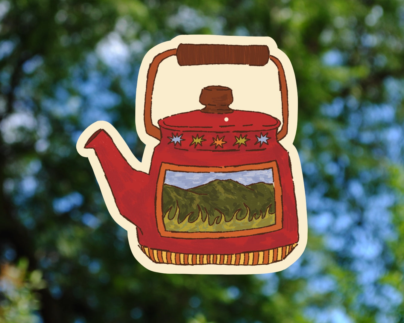 Teapot - Vinyl Sticker