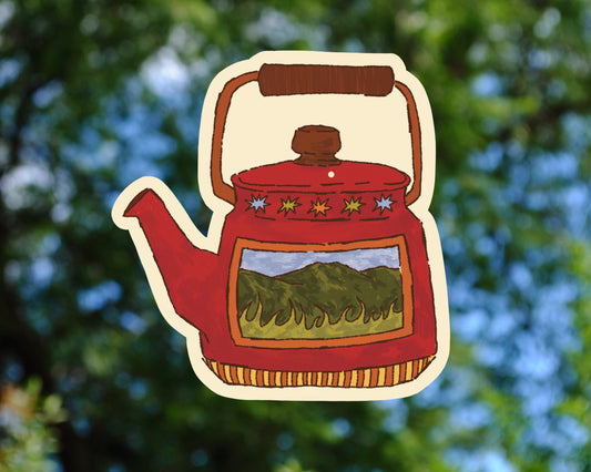 Teapot - Vinyl Sticker
