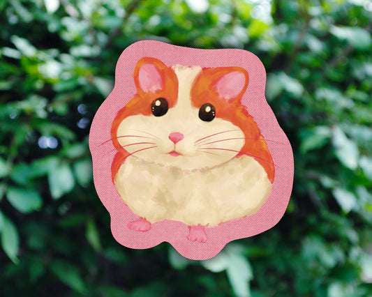 Hamster - Vinyl Sticker