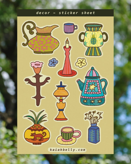 Decor - Sticker Sheet
