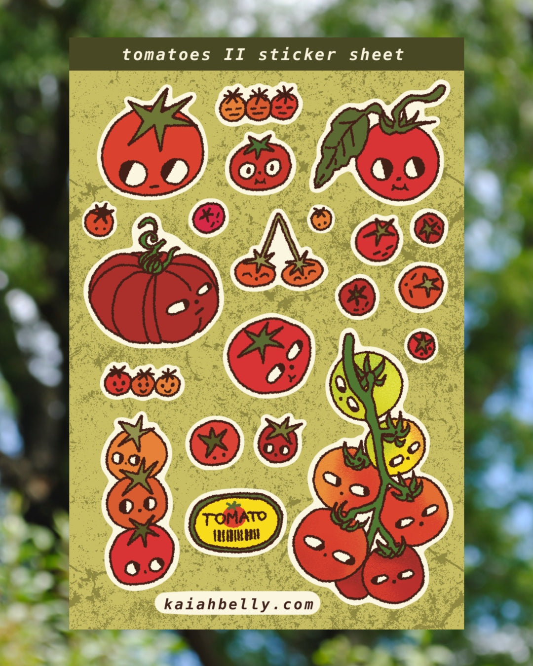 Tomatoes 2 - Sticker Sheet
