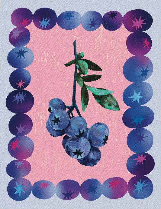 Blueberry - Print