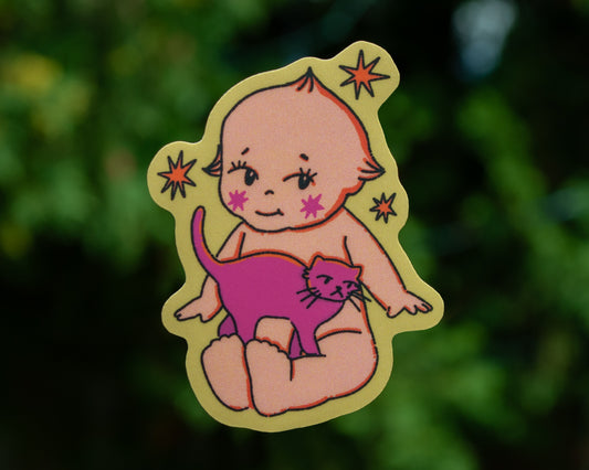 Baby Cat - Vinyl Sticker