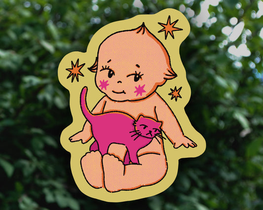 Baby Cat - Vinyl Sticker
