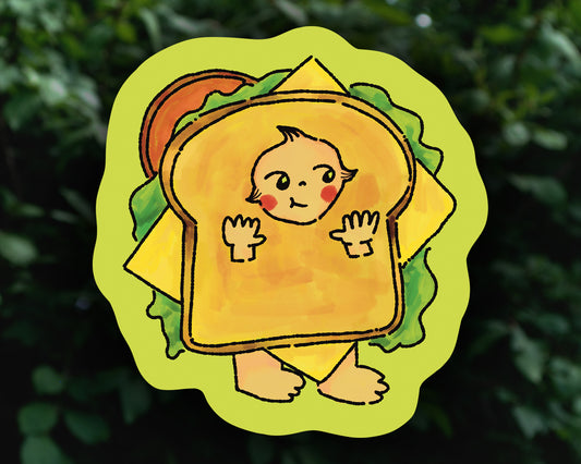 Baby Sandwich - Vinyl Sticker