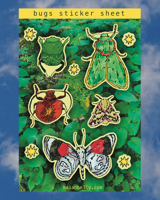 Bugs - Sticker Sheet
