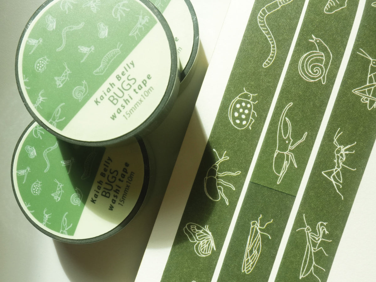 Bugs - Washi Tape
