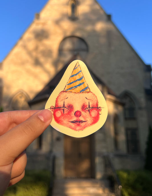 Clown - Vinyl Sticker