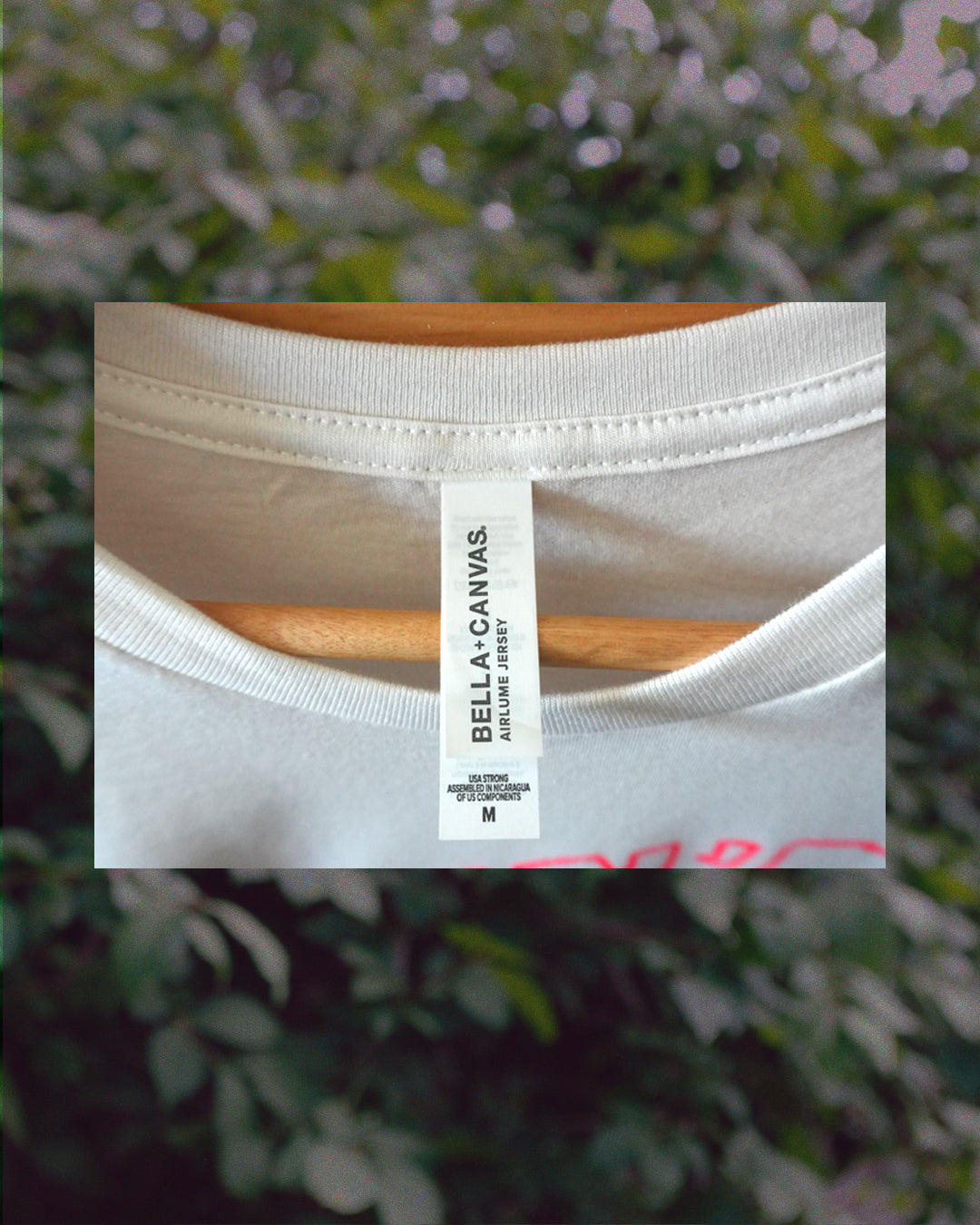 I Don't Care - White Jersey Crop Tee
