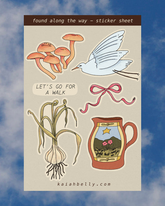 Found along the way - Sticker Sheet