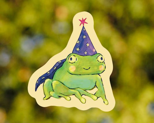 Magic Frog - Vinyl Sticker