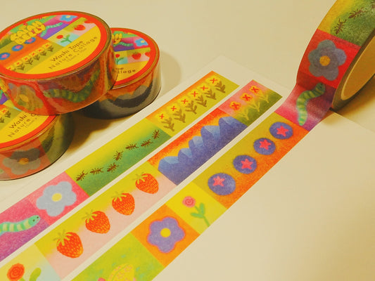 Nature Collage - Washi Tape