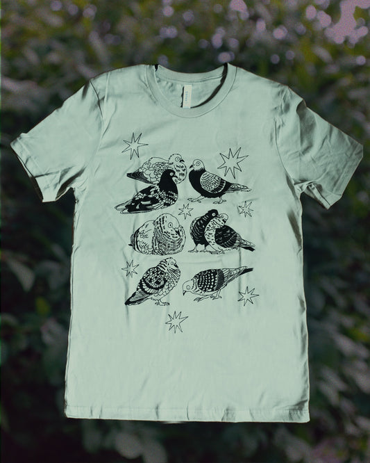 Pigeon - Thyme T-shirt