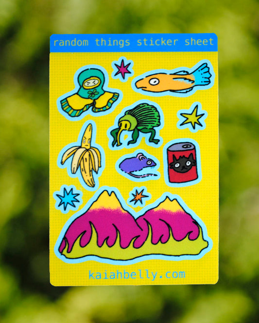 Random Things - Sticker Sheet