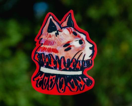 Mr. Cat - Vinyl Sticker
