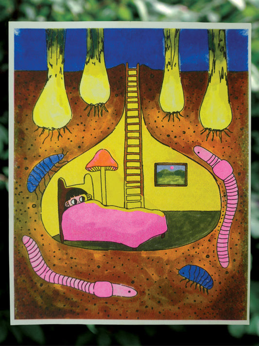 Underground - Riso Print