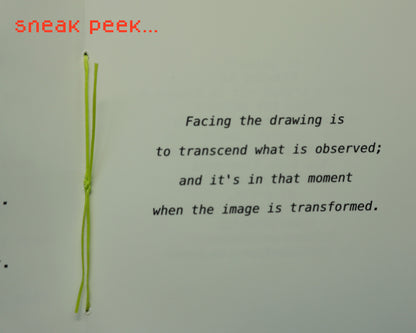 Some Thoughts About Drawing - Zine
