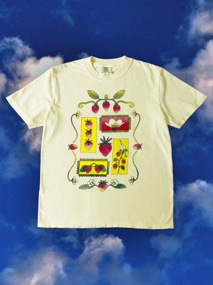 Strawberry T-shirt - Ivory