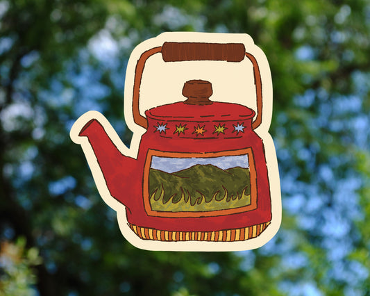 Teapot - Vinyl Sticker
