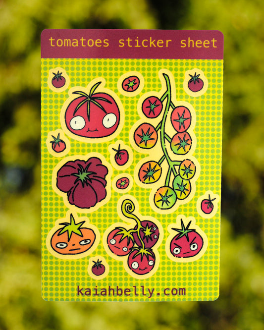 Tomatoes - Sticker Sheet