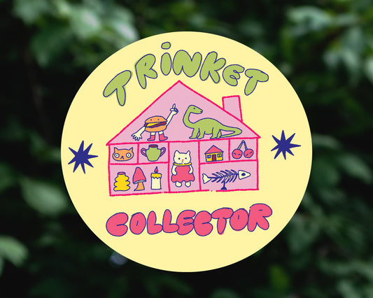 Trinket Collector - Vinyl Sticker