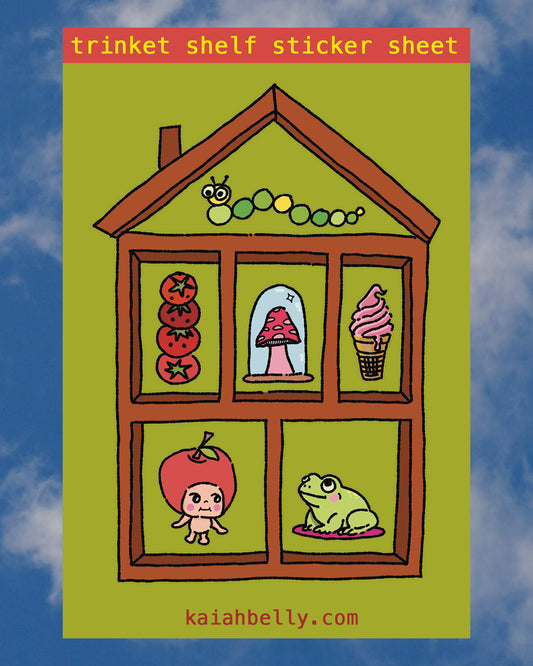 Trinket Shelf - Sticker Sheet